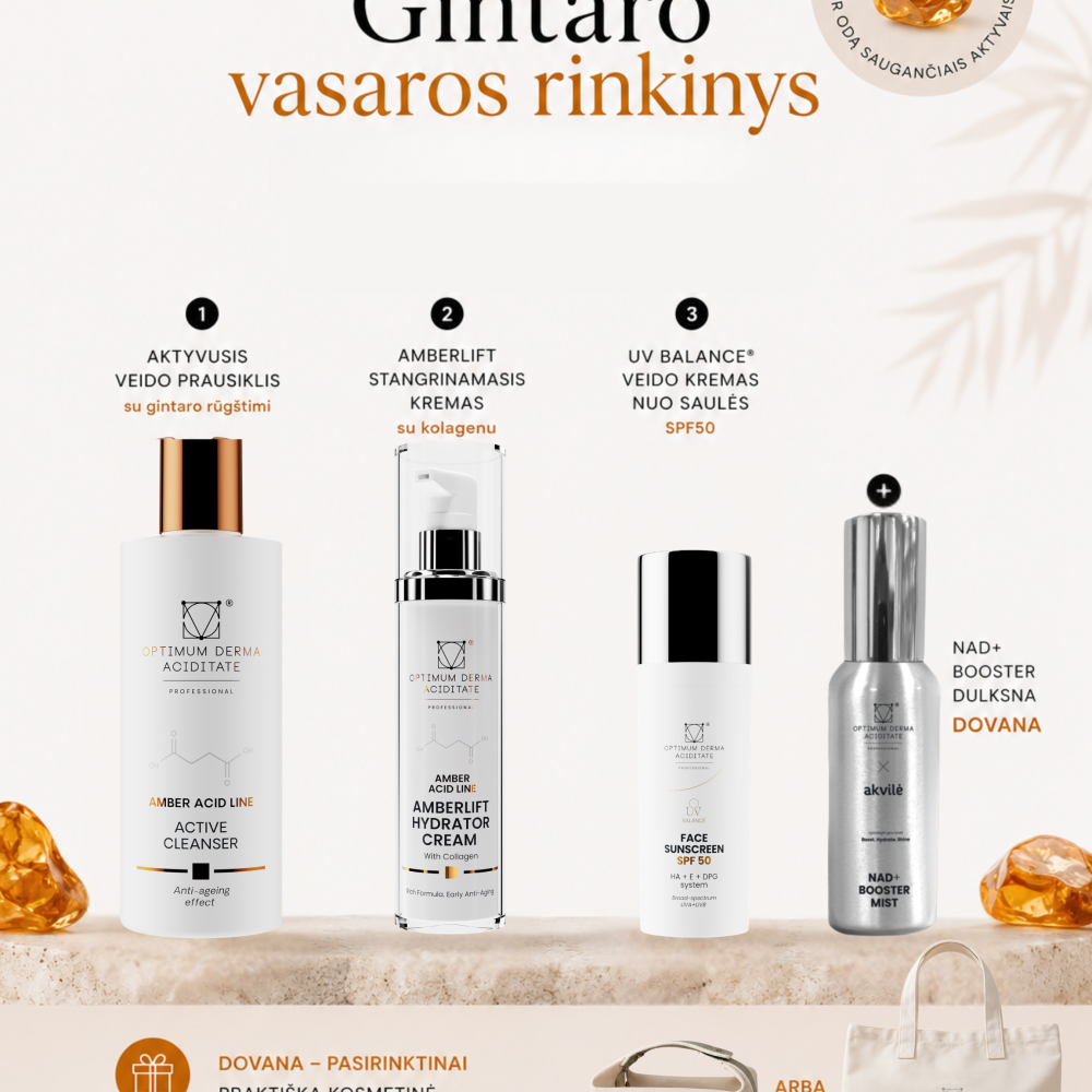 GINTARO VASAROS RINKINYS + KOSMETINĖ